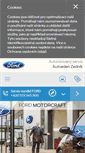 Mobile Screenshot of fordautoeden.cz